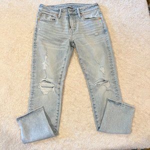American Eagle Distressed Skinny Jeans 30X30 NWT
